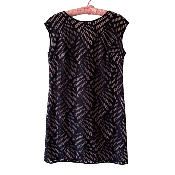 MARC NEW-YORK BLACK SLEEVELESS CUTOUT SPECIAL OCCASION MINI DRESS - Picture 5 of 13
